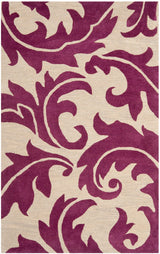 Safavieh Soho Soh841B Purple / Beige Rugs.