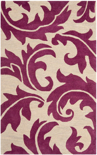 Safavieh Soho Soh841B Purple / Beige Floral / Country Area Rug