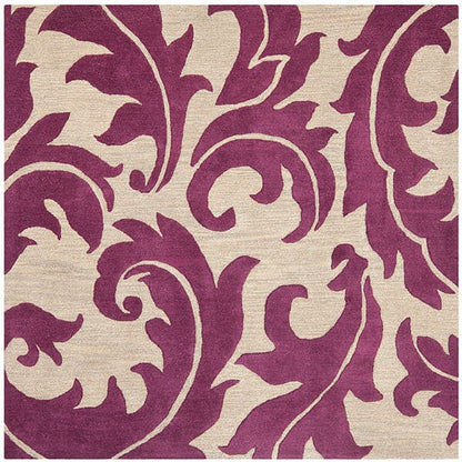 Safavieh Soho Soh841B Purple / Beige Floral / Country Area Rug