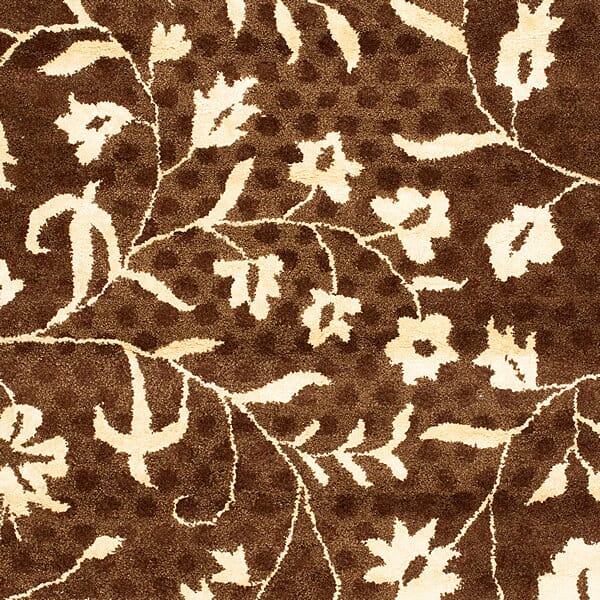 Safavieh Soho Soh843A Brown / Ivory Floral / Country Area Rug