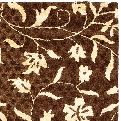 Safavieh Soho Soh843A Brown / Ivory Floral / Country Area Rug