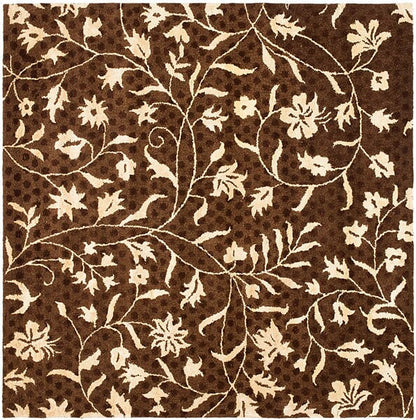 Safavieh Soho Soh843A Brown / Ivory Floral / Country Area Rug