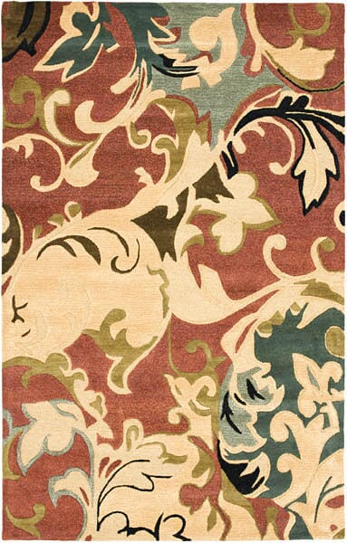 Safavieh Soho Soh846A Rust / Multi Rugs.