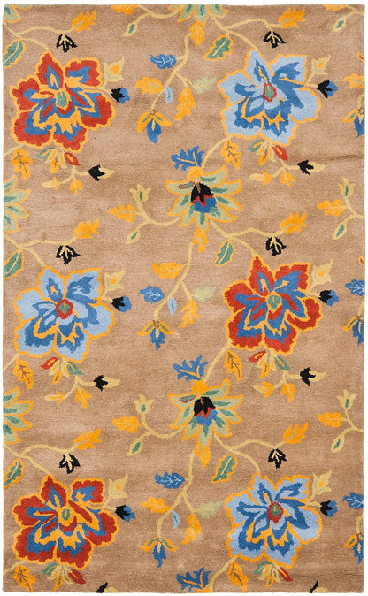 Safavieh Soho Soh847A Brown / Multi Floral / Country Area Rug
