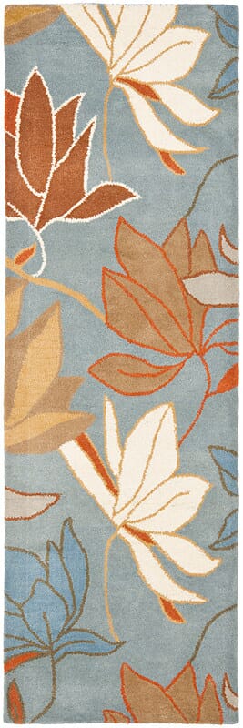 Safavieh Soho Soh848A Blue / Multi Floral / Country Area Rug