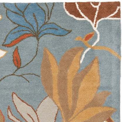 Safavieh Soho Soh848A Blue / Multi Floral / Country Area Rug