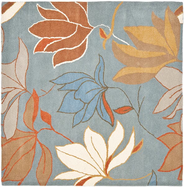 Safavieh Soho Soh848A Blue / Multi Floral / Country Area Rug