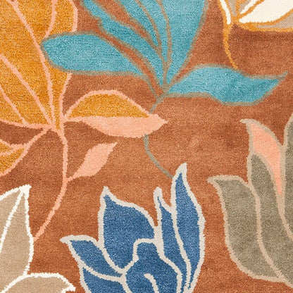 Safavieh Soho Soh848B Brown / Multi Floral / Country Area Rug