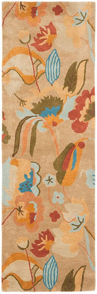 Safavieh Soho Soh850A Beige / Multi Floral / Country Area Rug