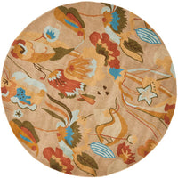 Safavieh Soho Soh850A Beige / Multi Floral / Country Area Rug