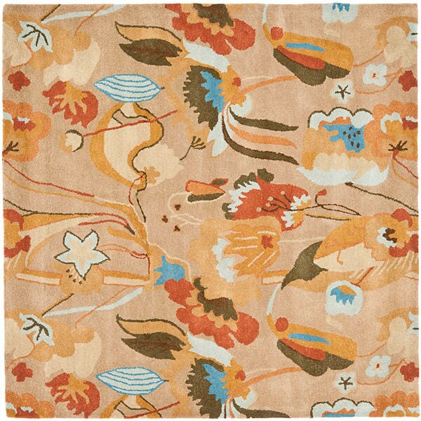 Safavieh Soho Soh850A Beige / Multi Floral / Country Area Rug