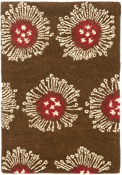 Safavieh Soho Soh852A Brown / Multi Geometric Area Rug