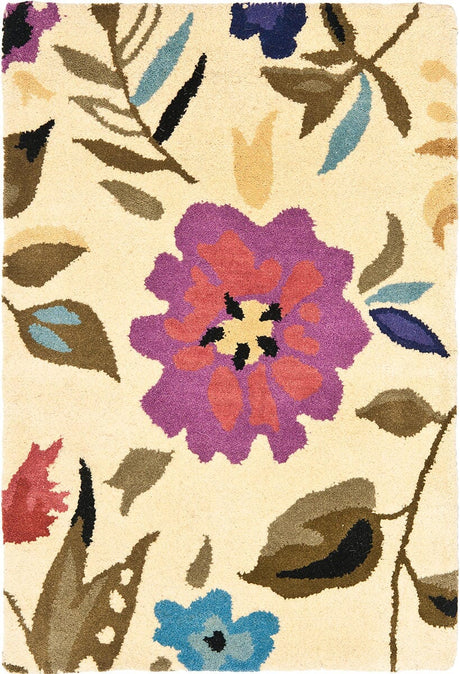 Safavieh Soho Soh854A Ivory / Multi Rugs.