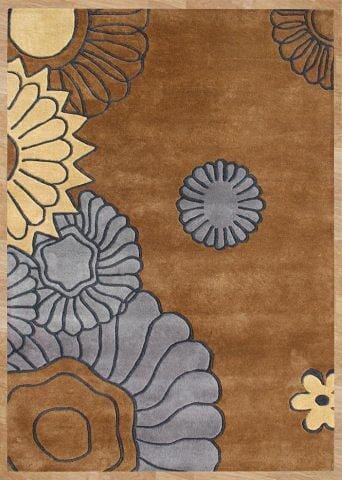 Safavieh Soho Soh855A Brown / Multi Floral / Country Area Rug