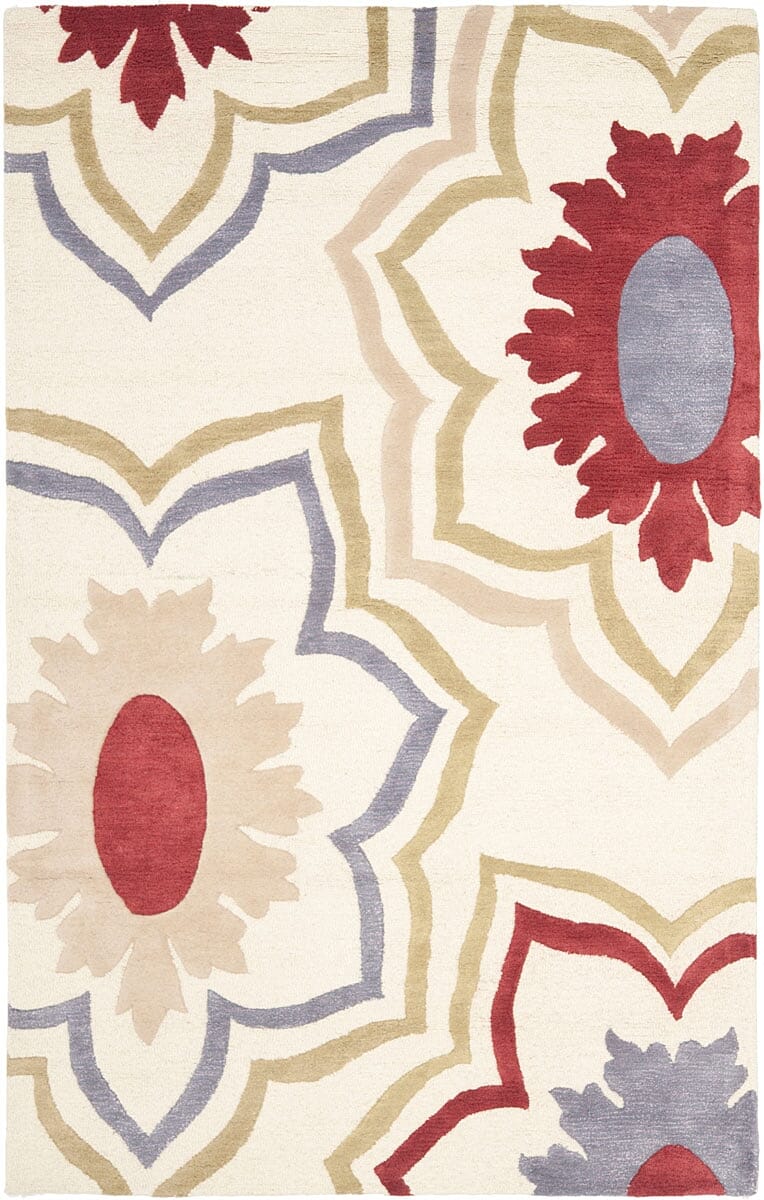 Safavieh Soho Soh857B Ivory / Multi Bohemian Area Rug