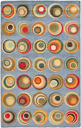 Safavieh Soho Soh921B Blue / Multi Rugs.