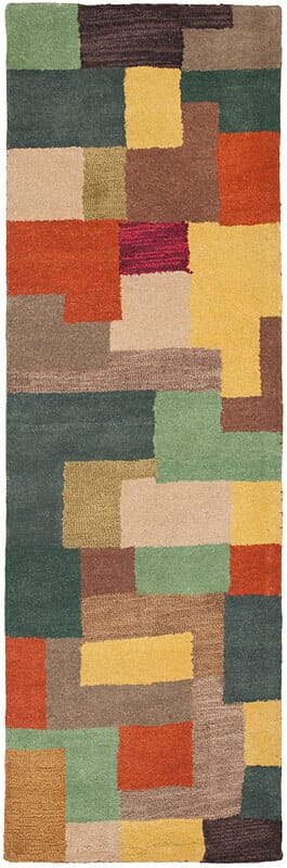 Safavieh Soho Soh923A Multi Geometric Area Rug