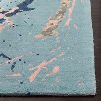 Safavieh Soho Soh970A Blue / Light Pink Area Rug