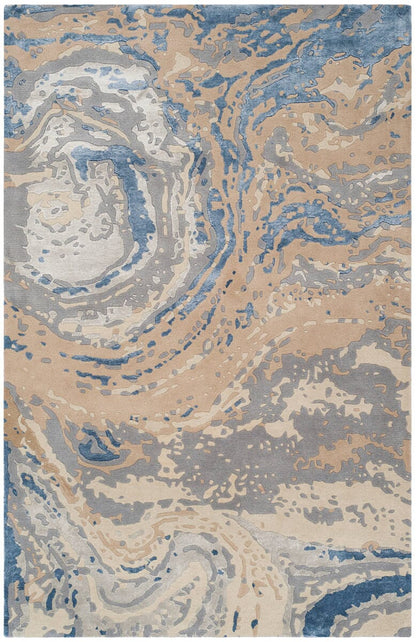 Safavieh Soho Soh971A Grey / Beige Organic / Abstract Area Rug