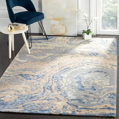 Safavieh Soho Soh971A Grey / Beige Organic / Abstract Area Rug