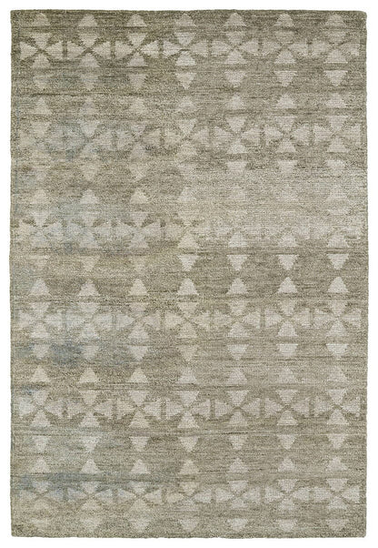 Kaleen Solitaire Sol02 Oatmeal (84) Geometric Area Rug