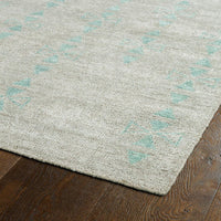 Kaleen Solitaire Sol03 Silver (77) Area Rug