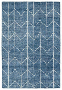 Kaleen Solitaire Sol05 Denim (10) Geometric Area Rug