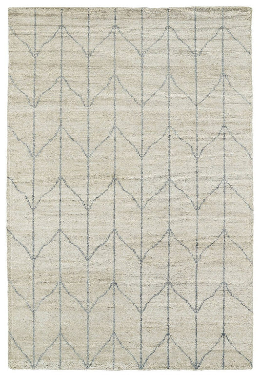 Kaleen Solitaire Sol05 Sand (29) Geometric Area Rug