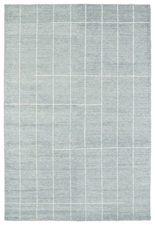 Kaleen Solitaire Sol06 Glacier (34) Geometric Area Rug