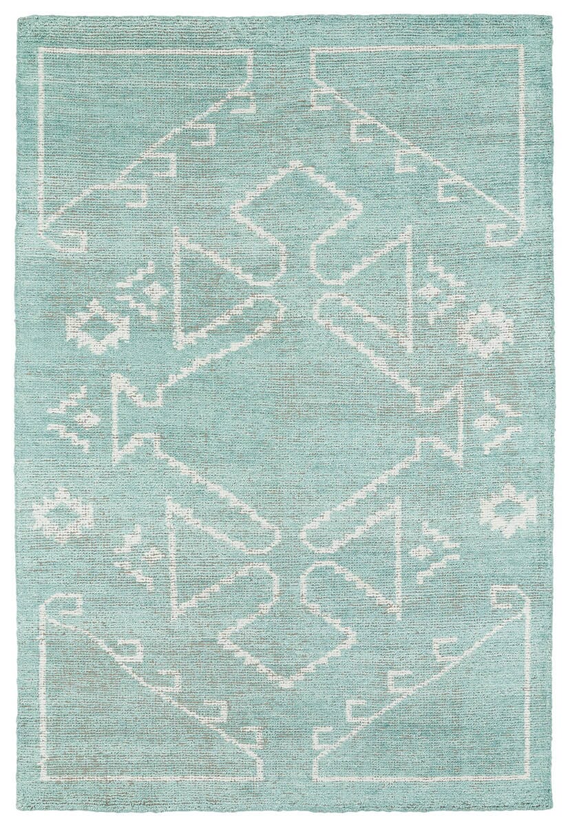 Kaleen Solitaire Sol09 Mint (88) Southwestern Area Rug