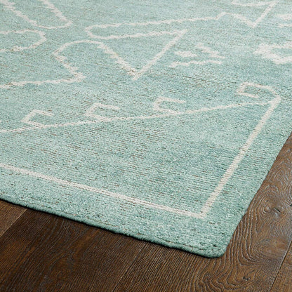 Kaleen Solitaire Sol09 Mint (88) Southwestern Area Rug