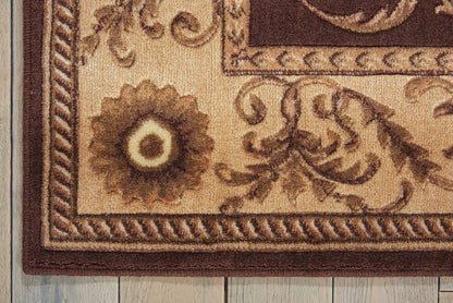 Nourison Somerset st02 Brown Area Rug