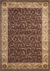 Nourison Somerset st02 Brown Area Rug