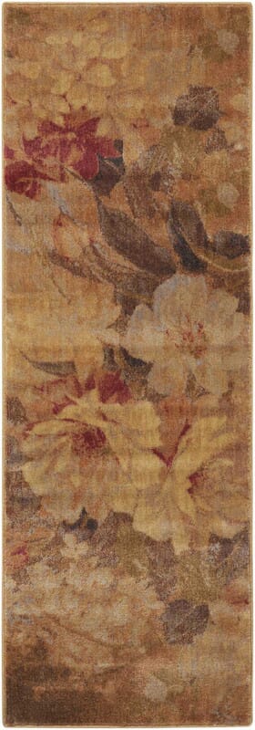 Nourison Somerset st83 Multi Color Floral / Country Area Rug