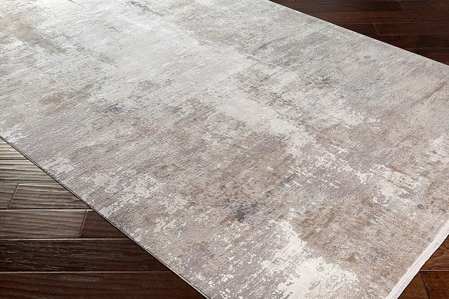 Surya Solar Sor-2300 Taupe, Medium Gray, White Rugs.