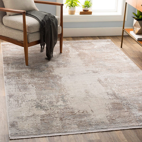 Surya Solar Sor-2300 Taupe, Medium Gray, White Rugs.