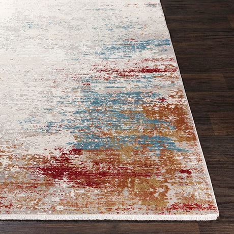 Surya Solar Sor-2303 Burnt Orange, Bright Yellow Rugs.