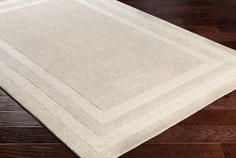 Surya Sorrento Sot-2300 Ivory, Taupe Rugs.