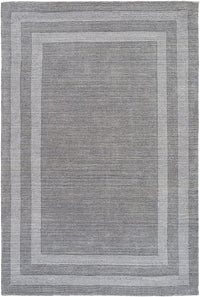 Surya Sorrento Sot-2304 Medium Gray Bordered Area Rug