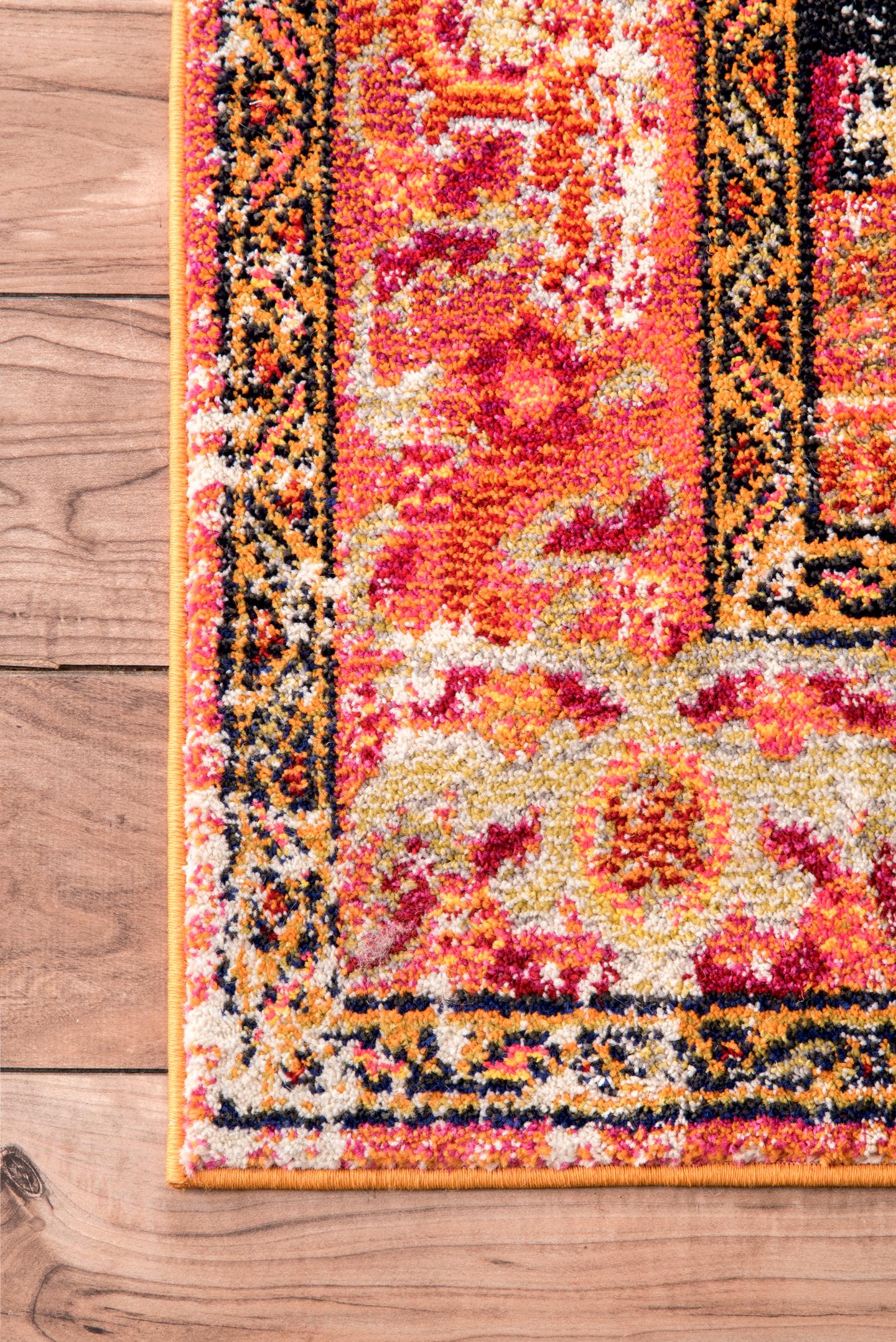 Nuloom Vintage Mackenzie Nvi2239B Orange Area Rug