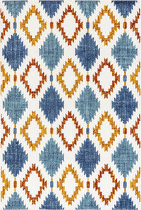 Nuloom Marcela Tribal Nma2648A Blue Area Rug