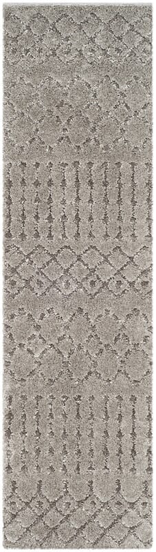 Safavieh Sparta Shag Spg509A Grey / Grey Moroccan Area Rug