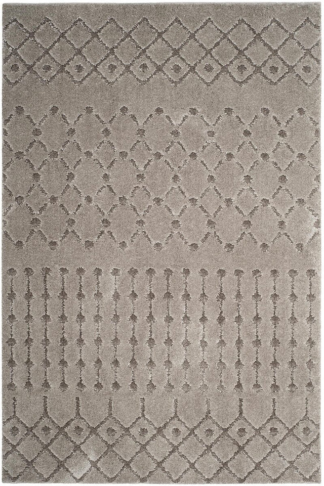 Safavieh Sparta Shag Spg509A Grey / Grey Rugs.