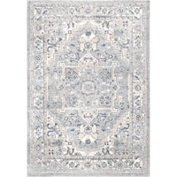 Nuloom Gena Transitional Nge1366A Light Gray Area Rug