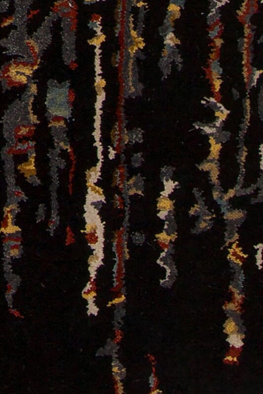 Chandra Spring Spr-29101 Black Vintage / Distressed Area Rug
