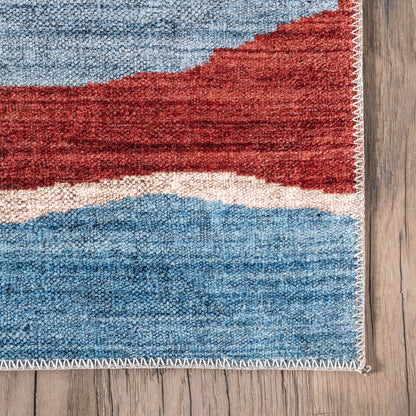 AreaRugs.com Wavaj Nwa1215A Rust Area Rug