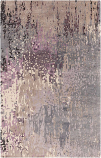 Surya Serenade Srd-2006 Violet / Orchid / Sky Blue / Mauve Organic / Abstract Area Rug