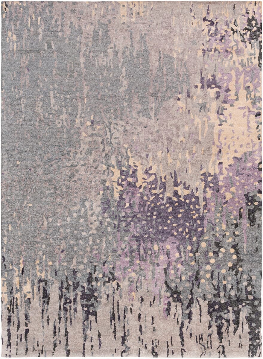 Surya Serenade Srd-2006 Violet / Orchid / Sky Blue / Mauve Organic / Abstract Area Rug