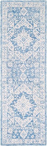 Surya Serafina Srf-2018 Pale Blue, White Rugs.