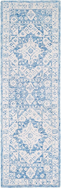 Surya Serafina Srf-2018 Pale Blue, White Vintage / Distressed Area Rug